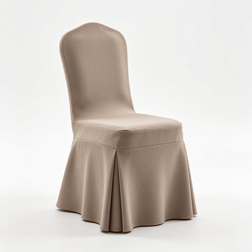 sofatableas.com Dining Room Chair Seat Covers Kitchen Chair Slipcovers (Taupe, 6 Pcs