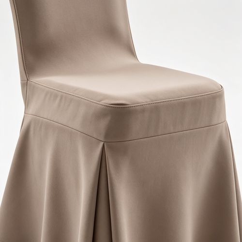 sofatableas.com Dining Room Chair Seat Covers Kitchen Chair Slipcovers (Taupe, 6 Pcs